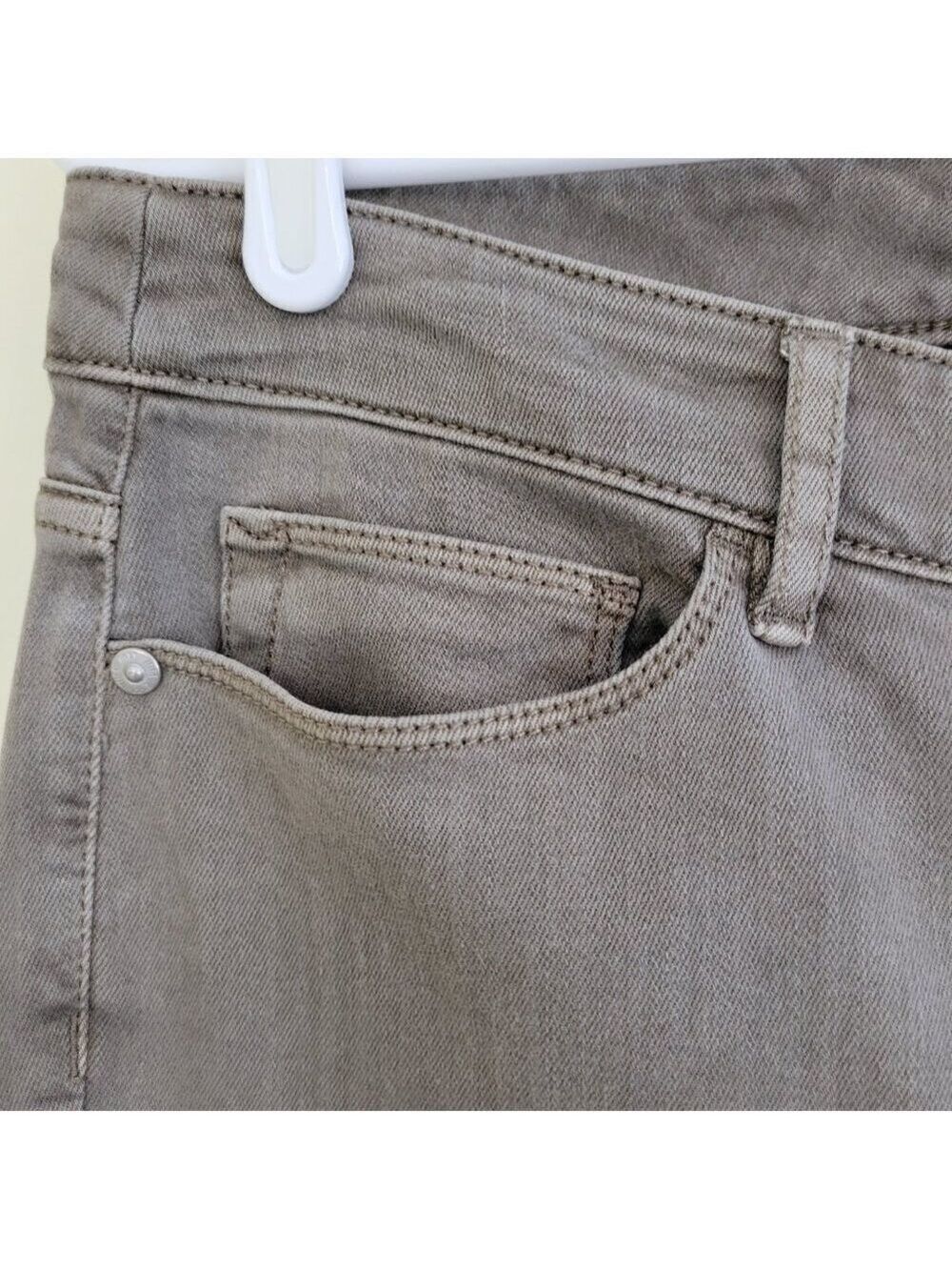 J. Jill Denim Boyfriend Straight Leg Ankle Jeans Gray Women's Size 6 - Picture 5 of 13